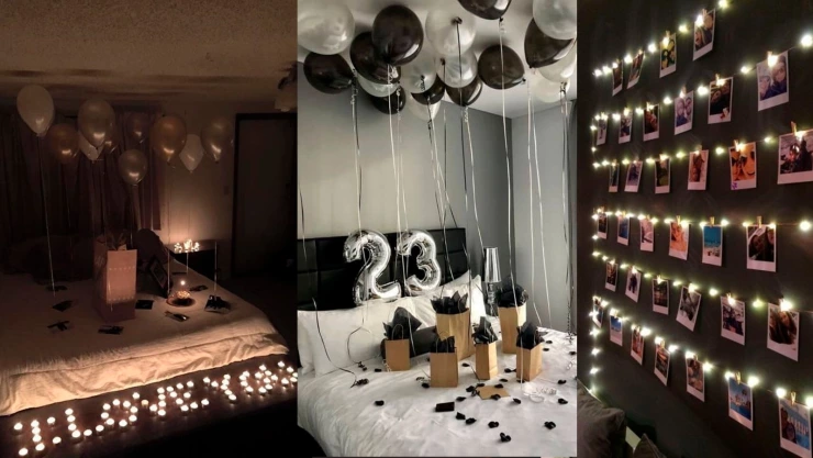 Idea para decorar cuarto de novio