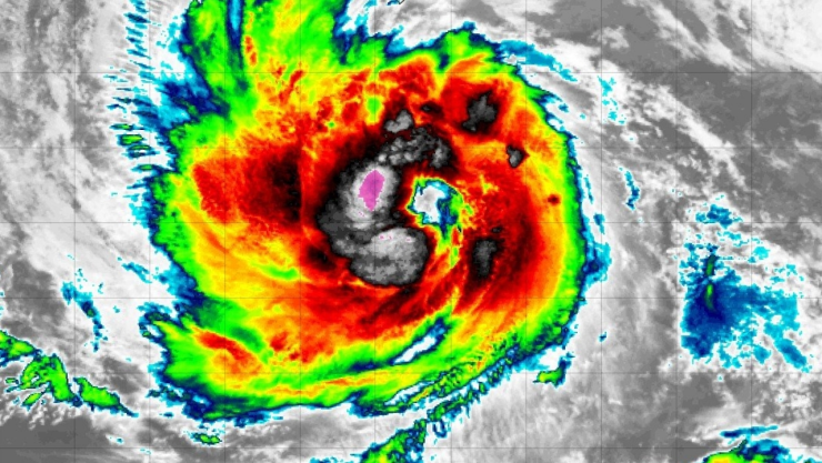 Huracán “Nolo” se intensificó a categoría 2