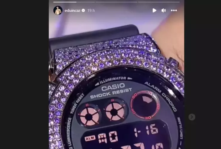 eduin caz instagram reloj