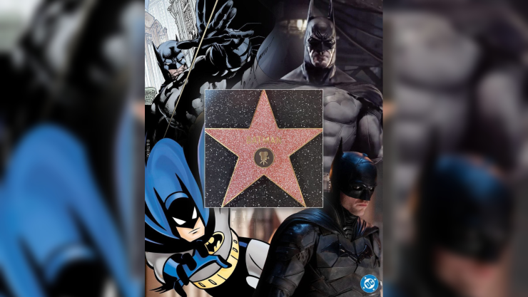Batman Estrella Paseo de la Fama