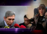 Imelda Tuñón y su abogado