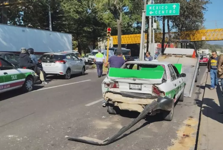 accidente en bulevar de Xalapa