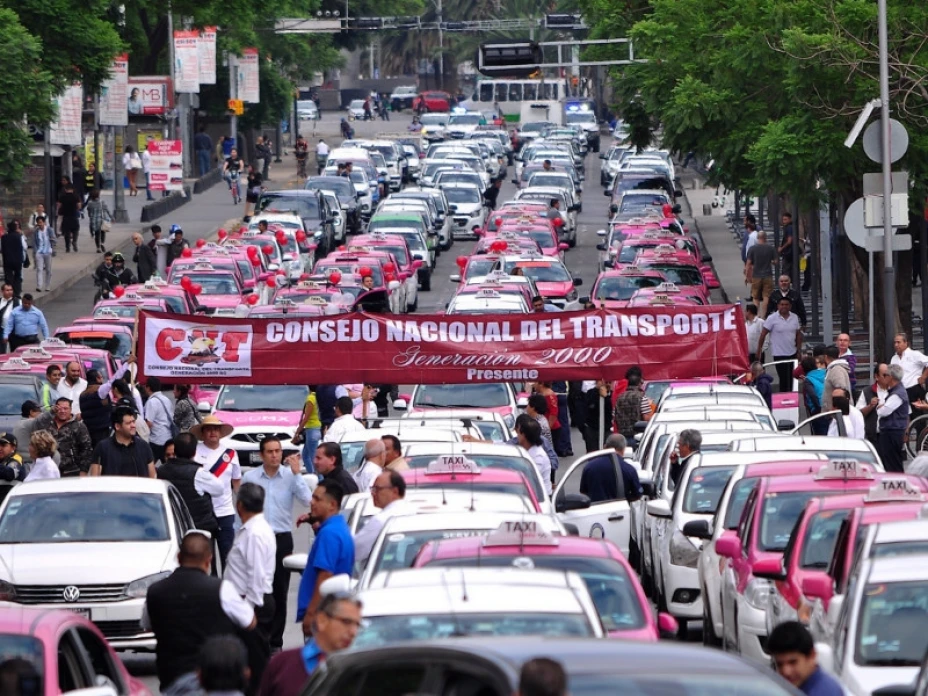 Bloqueo taxistas