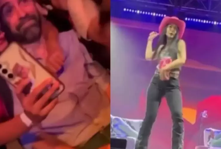VIDEO:"Siéntate antes de que te desgreñe” Lupita Villalobos ‘estalla’ contra fan en pleno show