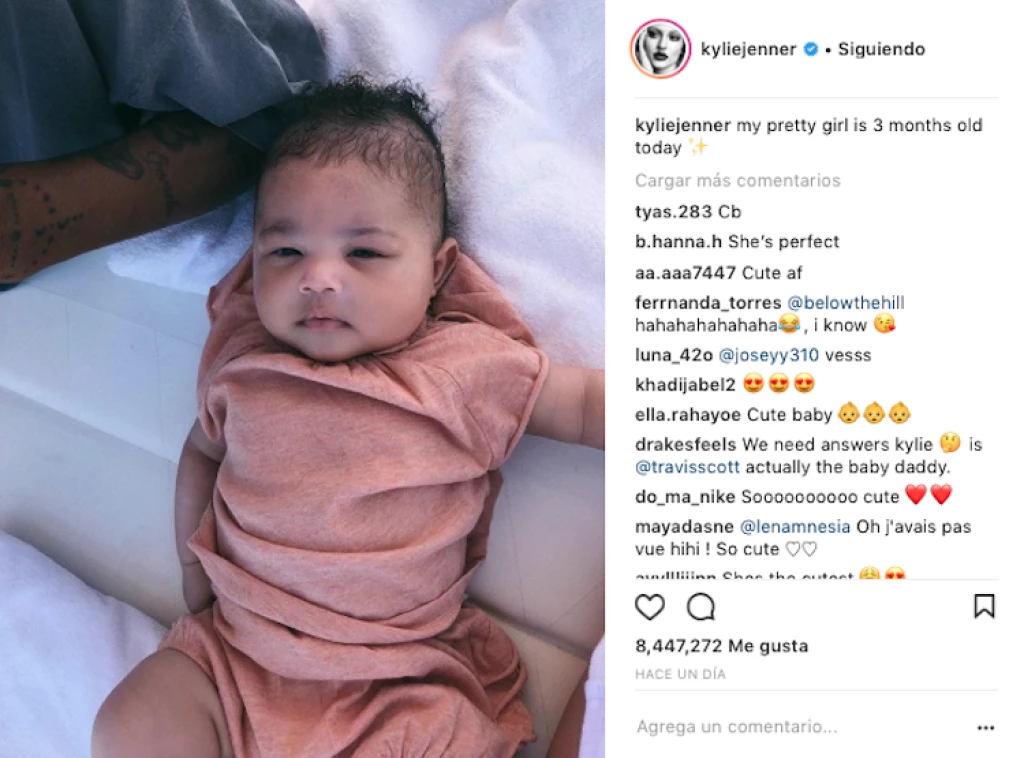 Foto: Instagram @kyliejenner