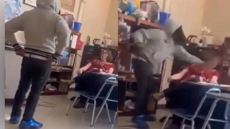 Estudiante de preparatoria es detenido tras GOLPEAR su maestra en Carolina del Norte