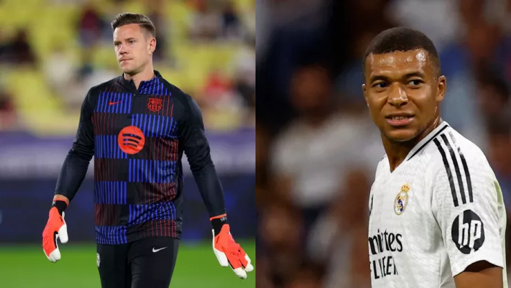 Juegos que se perdera ter Stegen y Mbappe