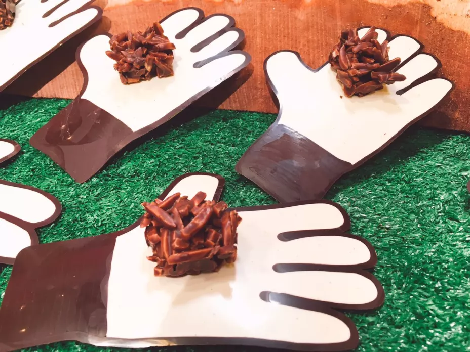 Guantes de chocolate, cocineros mexicanos