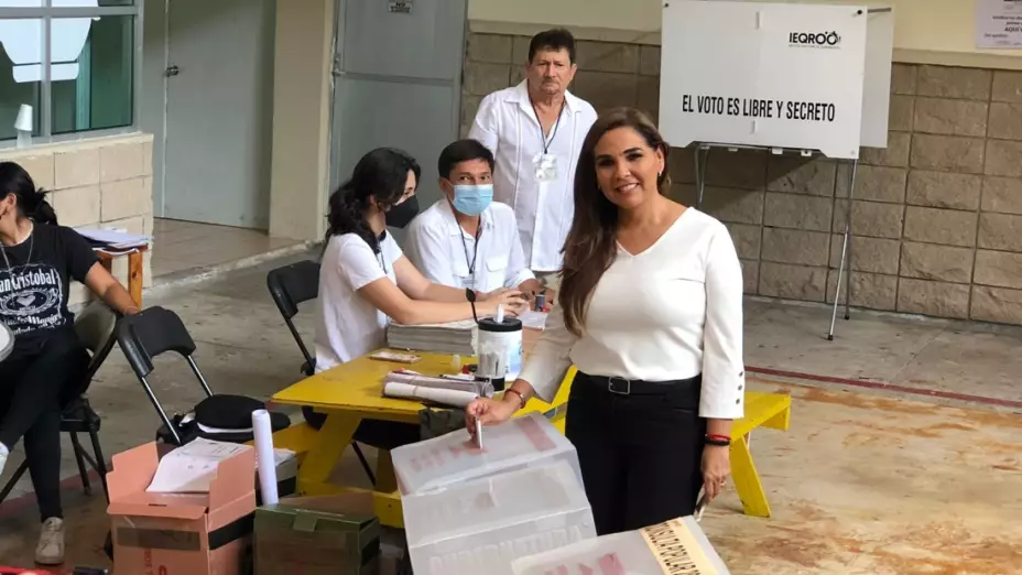 Candidata Lezama elecciones gubernatura Quintana Roo