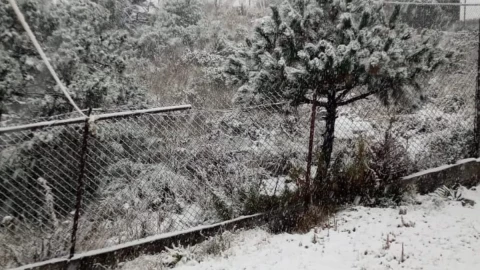 nieve CDMX Ajusco