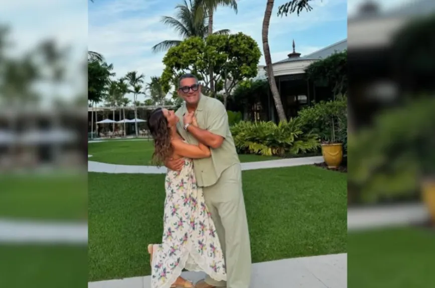 Eduardo Santamarina y Mayrín Villanueva | Crédito: Instagram @mayrinvillaneva