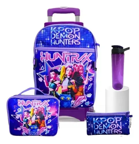 Maletas de viaje con ruedas de las Guerreras KPop
