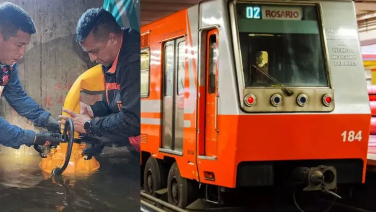 Esta es la razón por la que el Metro CDMX no funciona cuando hay agua de lluvia en las vías