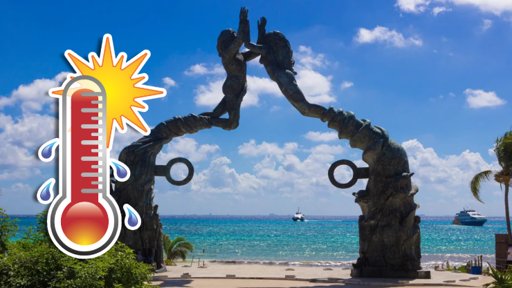 Playa del Carmen_ Esta será la hora con más CALOR en la Riviera Maya HOY 21 de febrero de 2026.webp