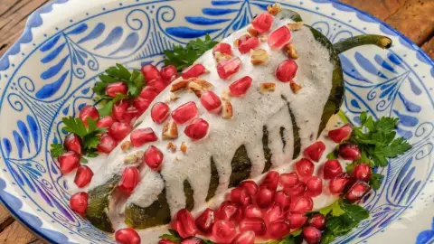 Dónde comer chiles en nogada en Estados Unidos