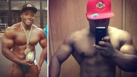 Fisicoculturista Sifiso Lungelo Thabete