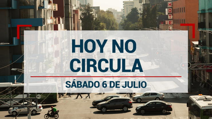 Hoy No Circula CDMX y Edomex: ¿Qué autos descansan este sábado 6 de julio de 2024