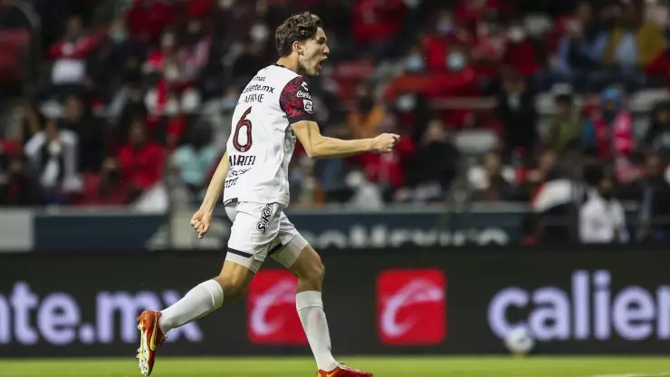 Marcel Ruiz, autor de uno de los goles contra Tijuana