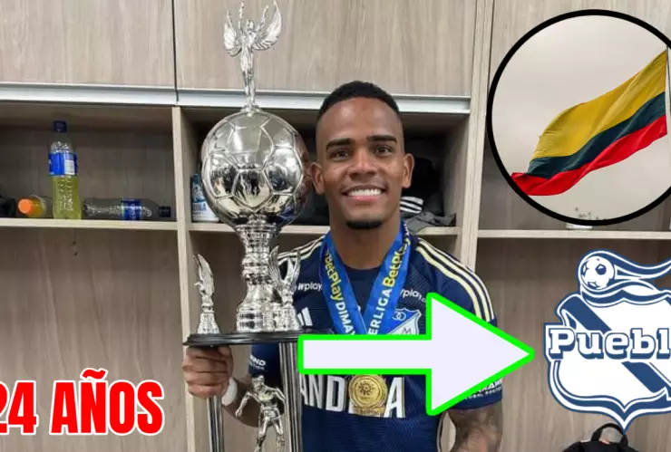 Confirmado el nuevo refuerzo a Puebla: fue campeón en Colombia, y tiene apenas 24 años