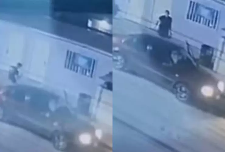 Denuncian a repartidor de comida.