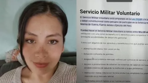 Descubre que su novio le es infiel y lo inscribe al servicio militar.