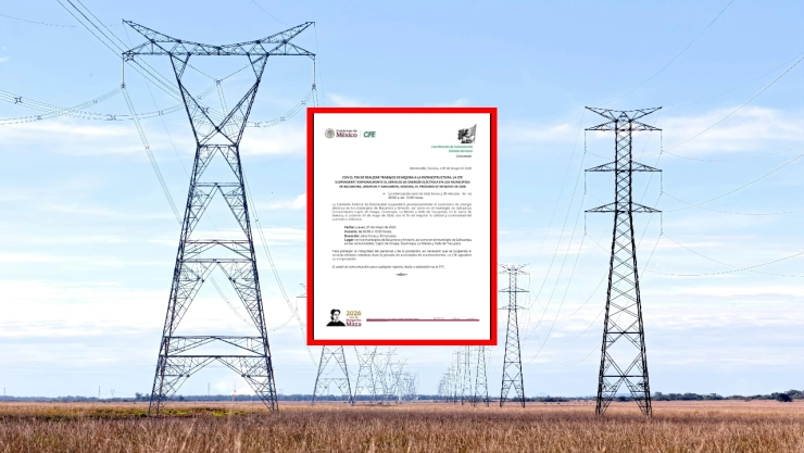 Apagón eléctrico en Sonora: Estas zonas se quedarán sin luz este 7 de mayo