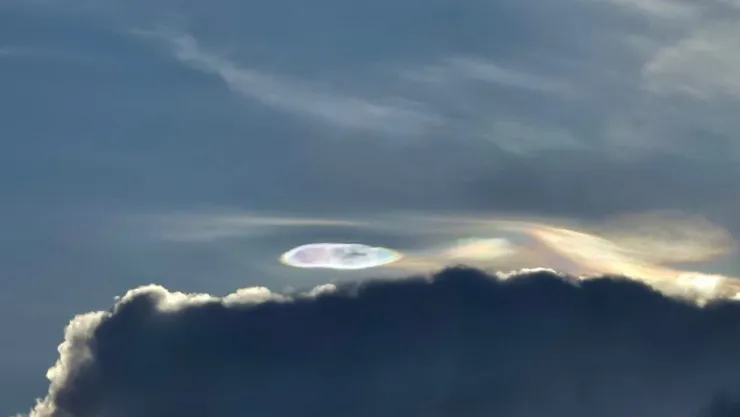 Nube iridiscente Querétaro
