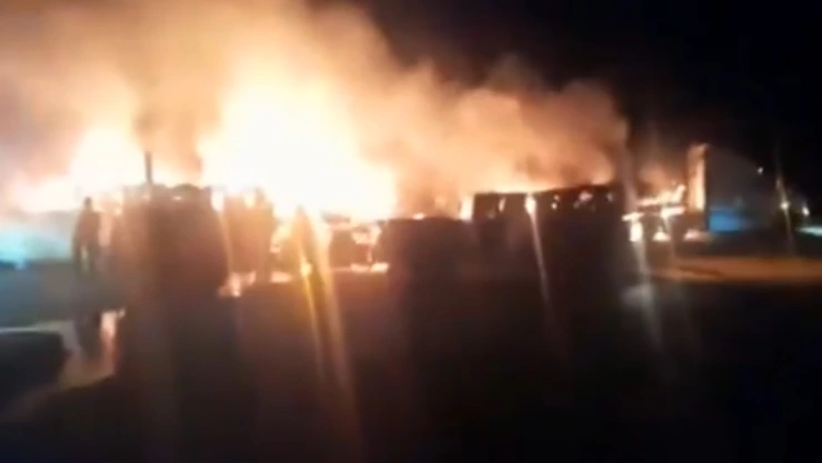 Tamaulipas explosión automotores