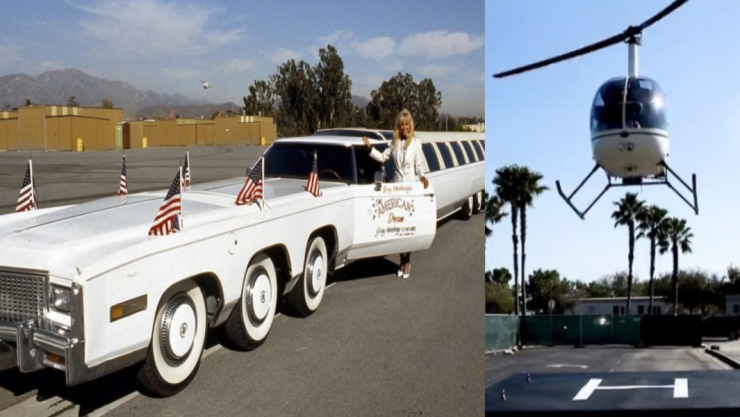 automóvil largo mundo