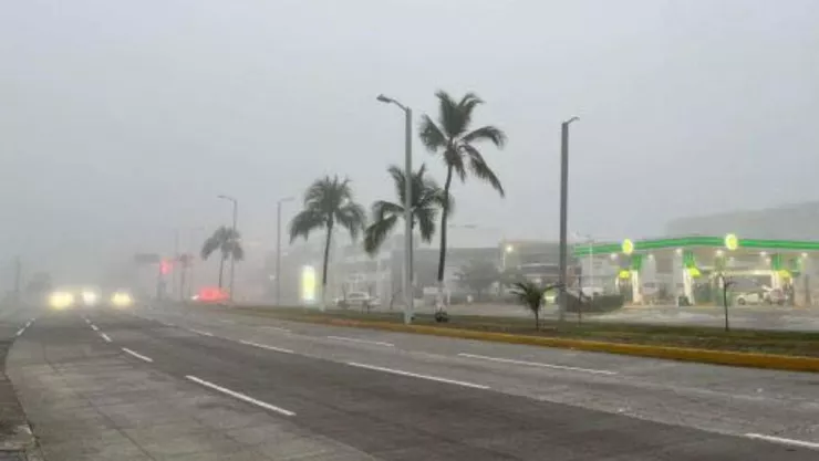 niebla en la zona conurbada Veracruz-Boca del Río