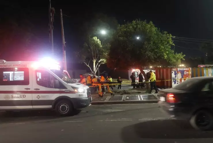 Cuatro muertos tras atropellamiento múltiple en Calzada Ignacio Zaragoza y Río Churubusco