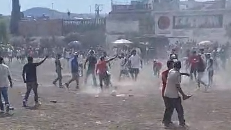 Riña Santa Rosa Jáuregui fútbol: caos y videos en redes sociales