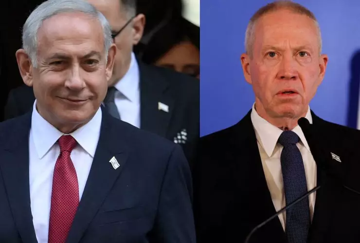 El primer ministro de Israel, Benjamin Netanyahu, destituyó el domingo al ministro de Defensa Yoav Gallant.
