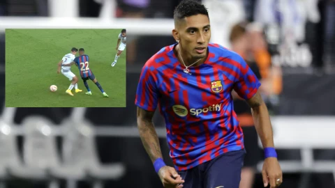 Raphinha, Joan Gamper, Barcelona, Pumas, túnel, Bennevendo