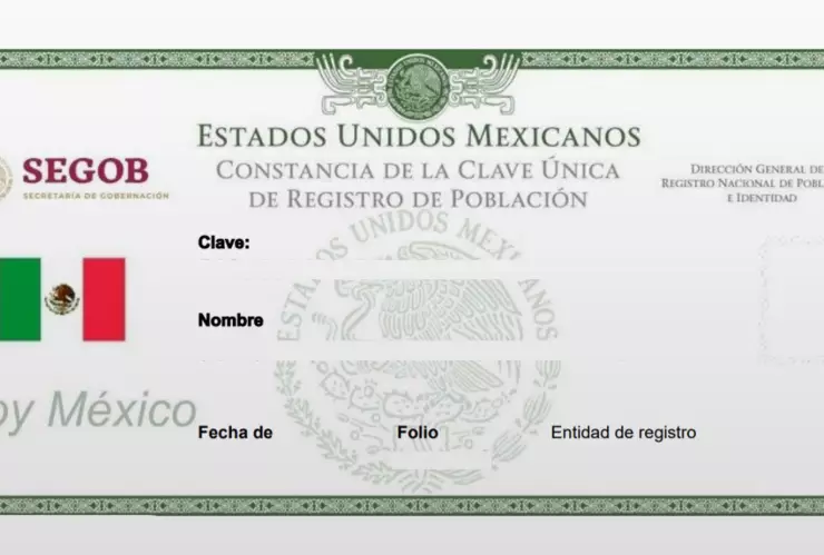 Así puedes tramitar gratis tu CURP certificada por el registro civil