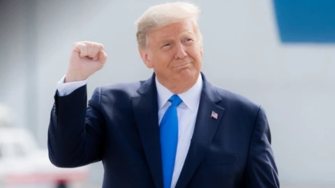 El presidente electo Donald Trump