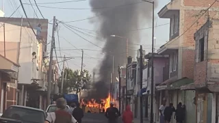 Incendio Ruta 10 San Jerónimo Caleras