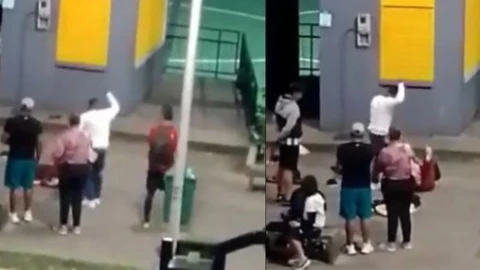 Colombia golpiza adulto mayor Medellín