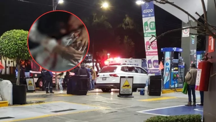 CDMX: Papás son baleados mientras cargaban gasolina en Clavería, Azcapotzalco