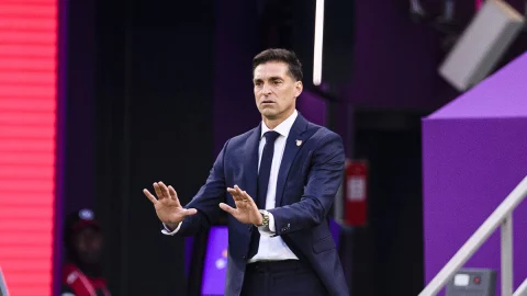 Diego Alonso, técnico del Panathinaikos