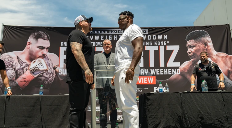 Andy Ruiz Luis Ortiz conferencia de prensa Boxeo