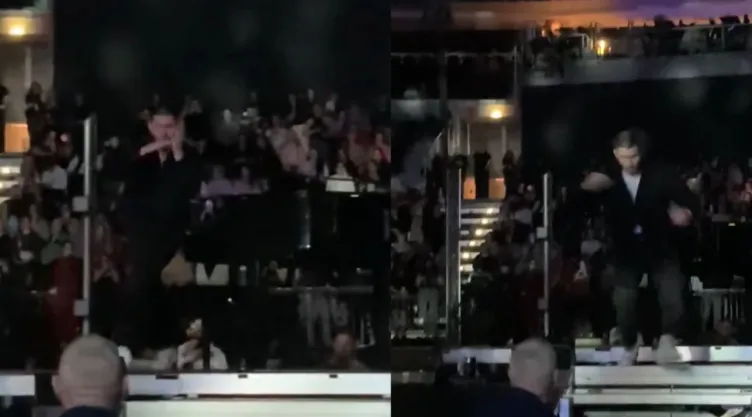 Nick Jonas baja corriendo del escenario durante concierto en Praga; esto se sabe