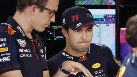 Checo P&eacute;rez en Gran Premio de Jap&oacute;n