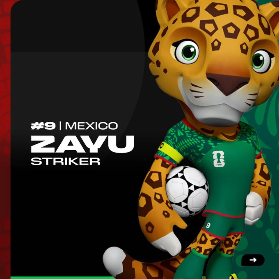Jaguar Zayu mascota México 2026