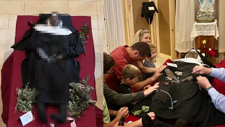 VIDEO: ¿Poseída? Cadáver de una monja no se descompone tras 4 años muerta