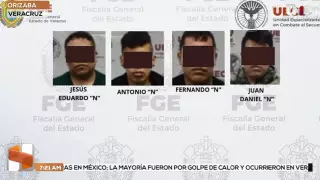 Extorsionadores en Veracruz.