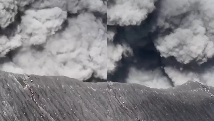 Volcán Indonesia