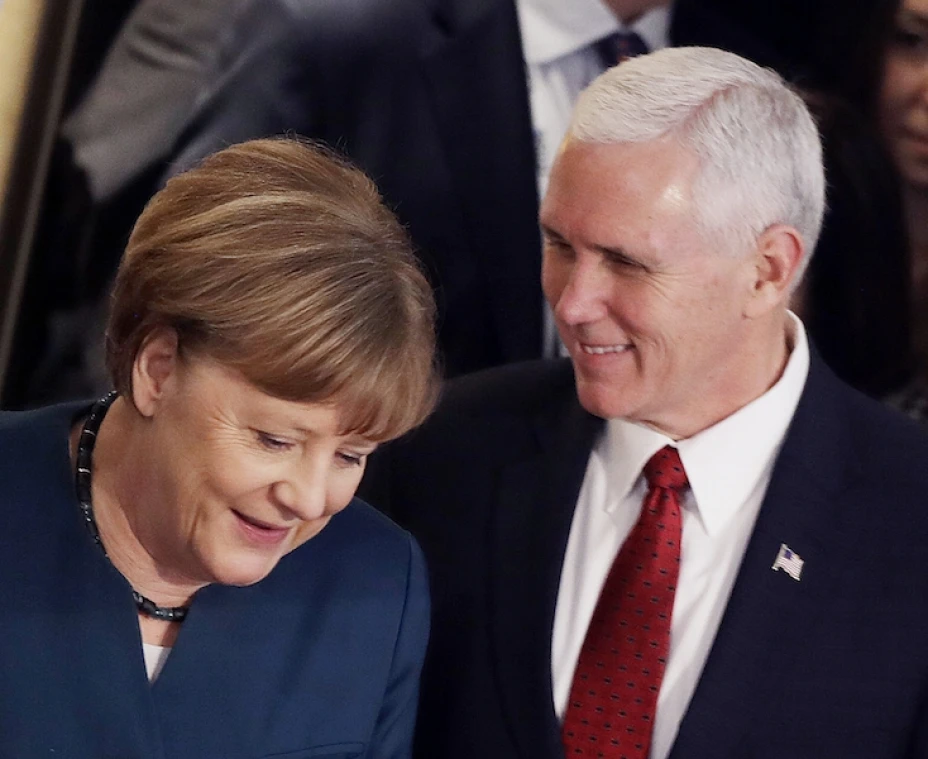 Merkel Trump encuentro