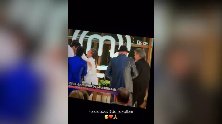 MasterChef Celebrity Generaciones 2025-Dani Valle ganador reacciones famosos