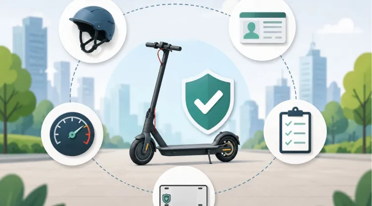 Scooters eléctricos en CDMX 2026: reglas, placas y fechas clave para evitar sanciones
